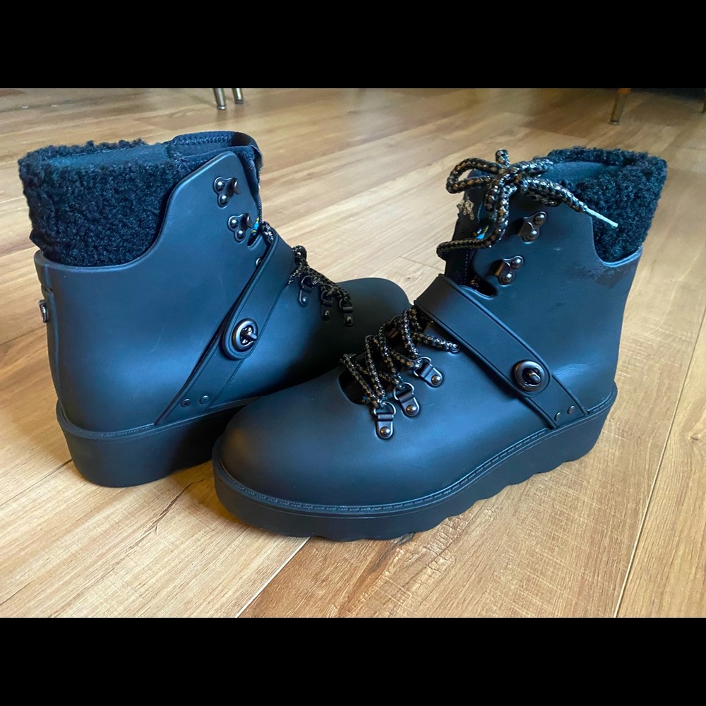 COACH Urban Hiker Rain Boots